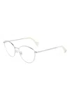 Lanvin Round-frame Glasses In Silver