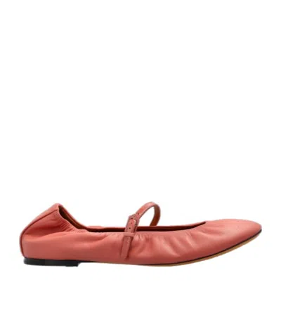 LANVIN LANVIN BUCKLE-STRAP BALLET FLATS