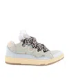 Lanvin Curb Sneakers In Blue