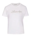 Lanvin Sequin T-shirt In White