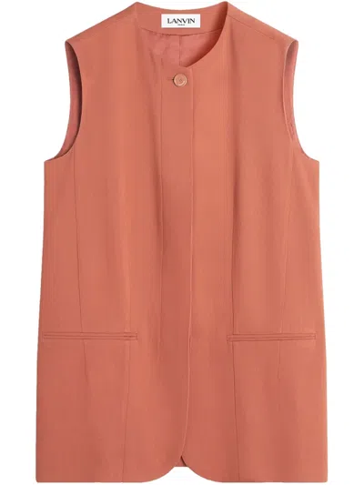 Lanvin Round Neck Waistcoat
