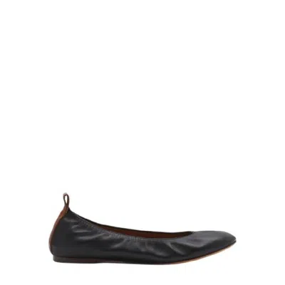 LANVIN LANVIN ROUND-TOE BALLERINA FLATS