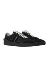 Lanvin Unisex Clay Mesh Sneakers In Black