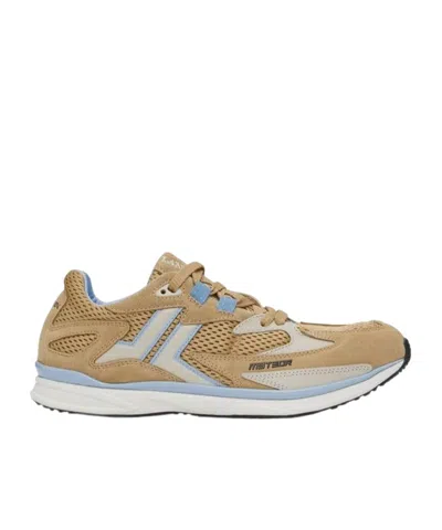 Lanvin Round Toe Sneakers In Brown