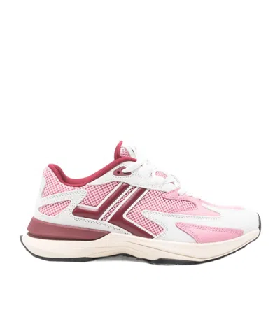 Lanvin Round-toe Sneakers In Pink