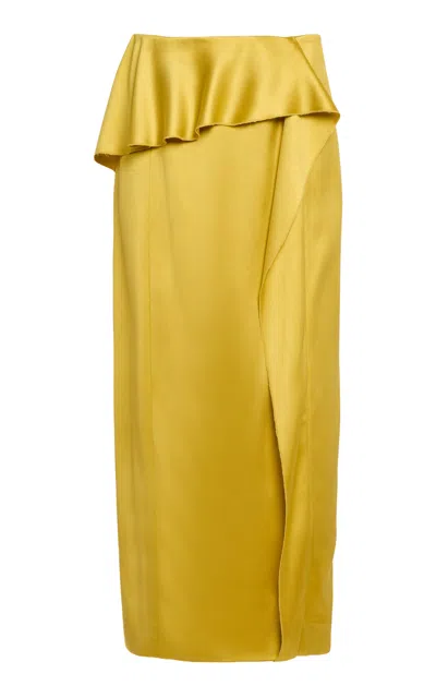 Lanvin Ruffled Midi Skirt