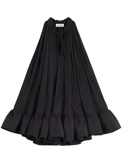 LANVIN RUFFLED MINI DRESS