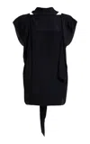 Lanvin Ruffled Silk Top