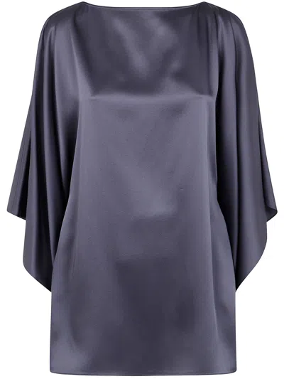 LANVIN CAFTAN TOP BY LANVIN,RW.TO0054.3421.P25 M3 STEEL