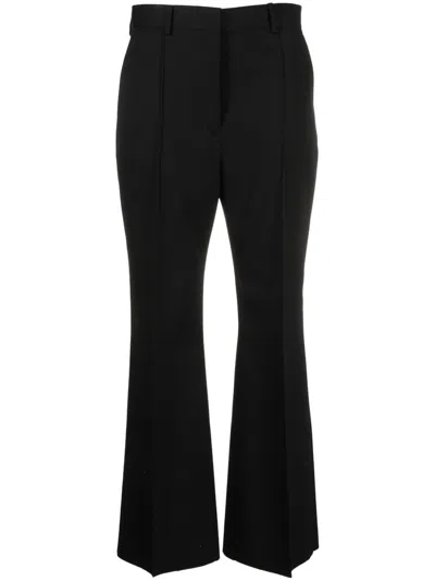 LANVIN FLARED TAILORED PANT,RW.TR0014.4885.A23 10 BLACK