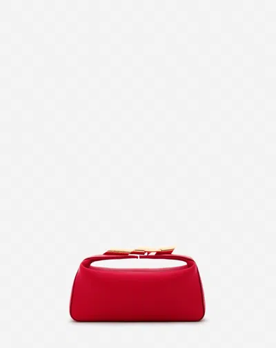 Lanvin Sac Pochette Haute Sequence En Cuir Pour Femme In Red