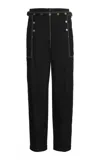 Lanvin Sailor Straight-leg Cotton Pants