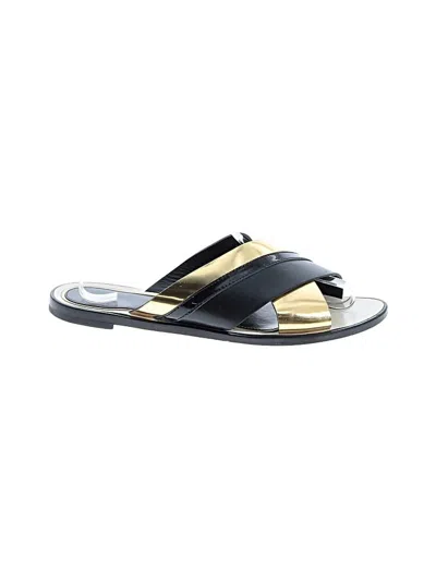 Pre-owned Lanvin Sandals In Black