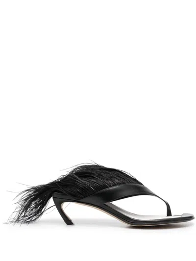 Lanvin Sandals In Black