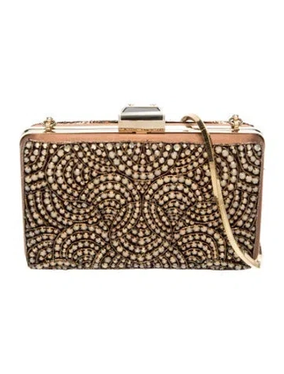 Pre-owned Lanvin Satin Minaudière