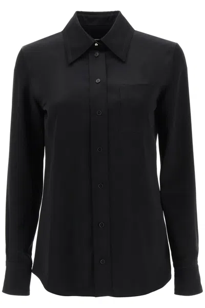 LANVIN SATIN POCKET SHIRT