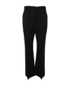 Lanvin Men's Tuxedo Cigarette Trousers In Black