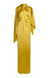 Lanvin Scarf-detailed Gown
