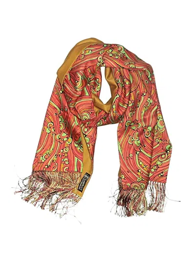 Pre-owned Lanvin Scarf In Red