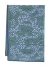 Lanvin Rectangular Cotton-silk Blend Scarf With Fern Print In Neutral