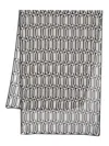 Lanvin Silk Geometric Print Scarf In .