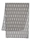 Lanvin Silk Geometric Print Scarf In .