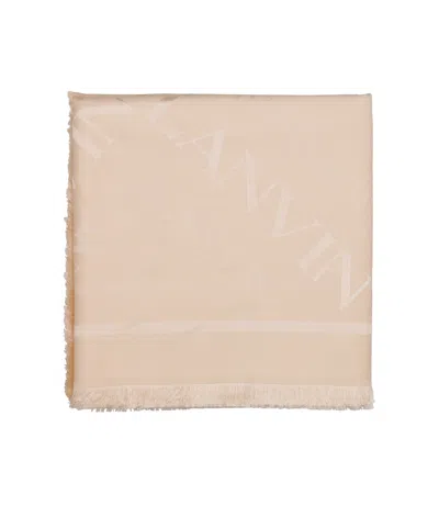 Lanvin Scarfs Beige In Neutral