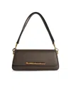 Lanvin Mini Sequence Shoulder Handbag In 棕色的