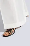 Lanvin Sequence 70mm Leather Sandals In Black