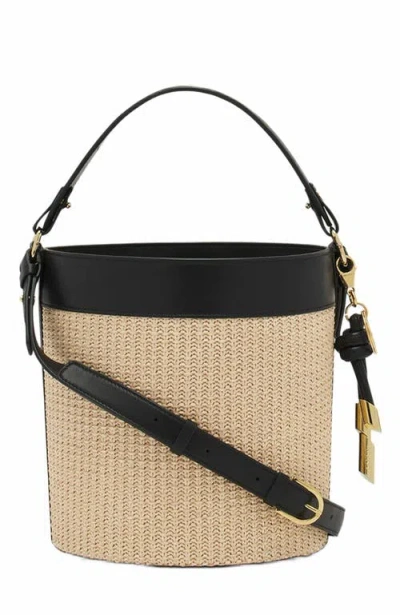 LANVIN LANVIN SÉQUENCE RAFFIA BUCKET BAG