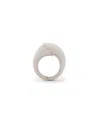 Lanvin Sequence Rhinestone Ring In Silver/crystal