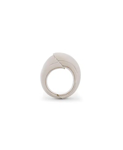 Lanvin Sequence Rhinestone Ring In Silver/crystal