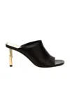 Lanvin Sequence Slip-on Mules In Black