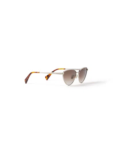 Lanvin Sequence Sunglasses In Gold/brown Gradient