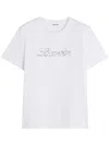 Lanvin Sequin T-shirt In White