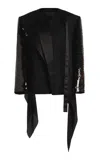 Lanvin Sequined Wool Jacket