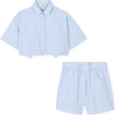 Lanvin Kids'  Shirt And Shorts Set