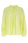 Lanvin Silk Bloshirt Shirt And Blouse Yellow In Yellow