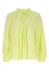 Lanvin Silk Bloshirt Shirt And Blouse Yellow In Yellow