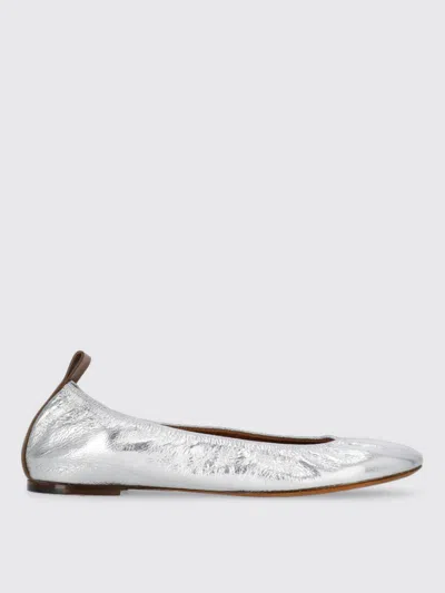 LANVIN BALLET FLAT LANVIN WOMAN COLOR SILVER,G76403061