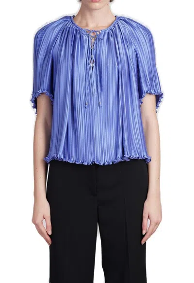 Lanvin Short In Blue