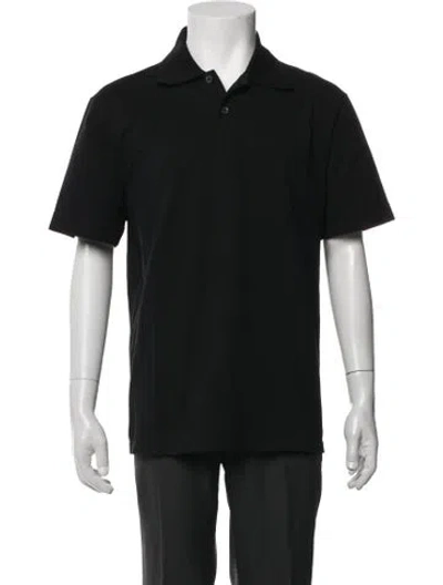 Pre-owned Lanvin Short Sleeve Shirt In Black