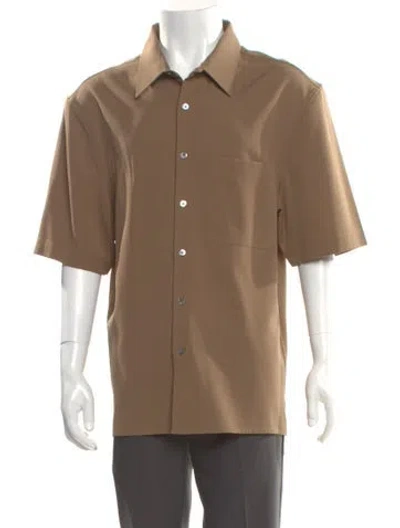 Pre-owned Lanvin Short Sleeve Shirt In Neutral