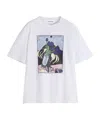 Lanvin Crew Neck Graphic Print Short Sleeves Vest In White