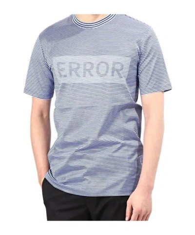 Lanvin Short Sleeve T-shirt In Blue