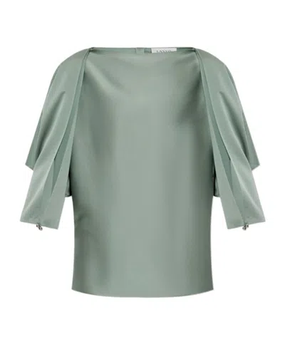 LANVIN LANVIN SATIN TOP