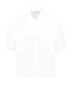 Lanvin Short-sleeved Shirt In White
