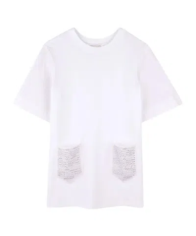 Lanvin Kids' Short-sleeved T-shirt In Gray