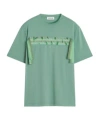 Lanvin Curb Lace T-shirt In Green