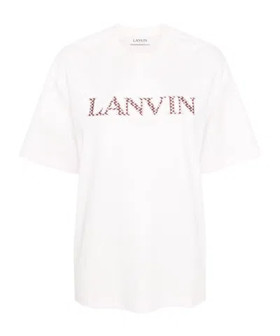 Lanvin Short-sleeved T-shirt In White